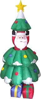 5 FT Christmas Santa Claus Inflatable Yard Decoration