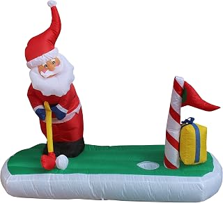 5 FT Christmas Santa Claus Inflatable Yard Decoration