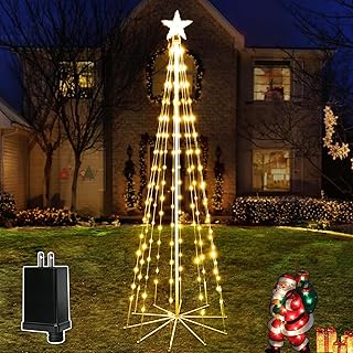 6FT Christmas Outdoor String Lights
