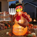 6FT Fall Turkey Inflatable Yard Decoration