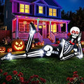 12FT Halloween Skeleton Inflatable Yard Decoration