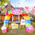 11 FT Holiday Archway Inflatable Yard Decoration