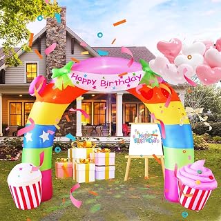 11 FT Holiday Archway Inflatable Yard Decoration
