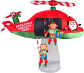 8 Ft Christmas Santa Claus Inflatable Yard Decoration