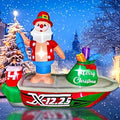 8ft Christmas Santa Claus Inflatable Yard Decoration