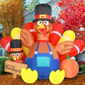 7.5FT Fall Turkey Inflatable Yard Decoration
