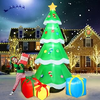 10FT Christmas Gift Box Inflatable Yard Decoration