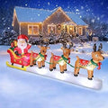 12 FT Christmas Reindeer Inflatable Yard Decoration