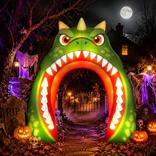 10ft Halloween Archway Inflatable Yard Decoration
