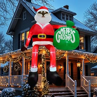 13 FT Christmas Santa Claus Inflatable Yard Decoration
