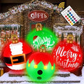 24 Inch Christmas Inflatable Yard Decoration 4Pcs