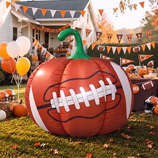 5ft Fall Pumpkin Inflatable Yard Decoration