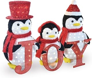 Christmas Penguin Yard Decoration