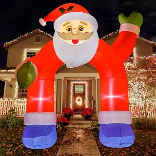12 FT Christmas Santa Claus Inflatable Yard Decoration