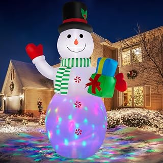12FT Christmas Snowman Inflatable Yard Decoration
