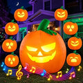 5FT Halloween Light Projector Inflatable Yard Decoration