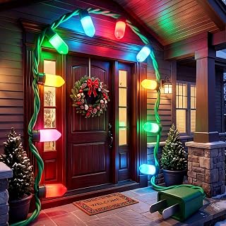 17Ft Christmas Outdoor String Lights