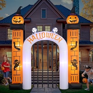 11FT Halloween Pumpkin Inflatable Yard Decoration