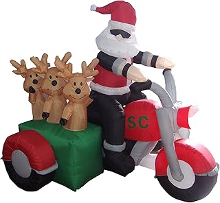 Holiday Reindeer Inflatable Yard Decoration
