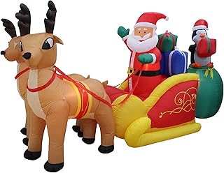 13 FT Christmas Santa Claus Inflatable Yard Decoration