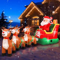14 Ft Christmas Reindeer Inflatable Yard Decoration