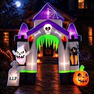 10FT Halloween Ghost Inflatable Yard Decoration