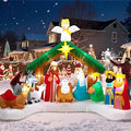12FT Christmas Nativity Scene Inflatable Yard Decoration