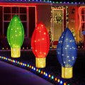 2.4 ft Christmas Yard Decoration 3 Pack