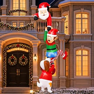 10FT Christmas Santa Claus Inflatable Yard Decoration