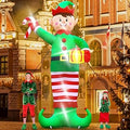 15 FT Christmas Elf Inflatable Yard Decoration