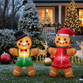 4 ft Christmas Inflatable Yard Decoration 2 Pcs