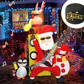 7FT Christmas Reindeer Inflatable Yard Decoration