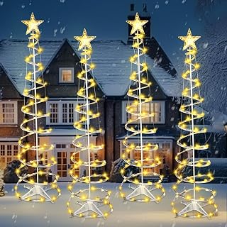 6 ft Christmas Yard Decoration 4 Pack