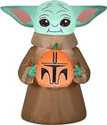 3.5 ft Holiday Pumpkin Inflatable Yard Decoration
