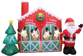 Christmas Reindeer Inflatable Yard Decoration