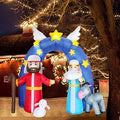 9 Ft Christmas Nativity Scene Inflatable Yard Decoration