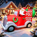6ft Christmas Santa Claus Inflatable Yard Decoration
