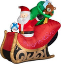 6.5 ft Holiday Santa Claus Inflatable Yard Decoration