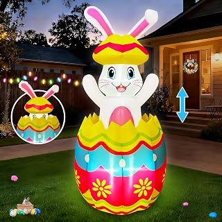 5 FT Easter Inflatable Yard Decoration