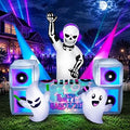 7FT Halloween Ghost Inflatable Yard Decoration