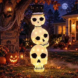 5FT Halloween Skeleton Yard Decoration