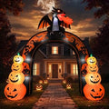 10 FT Halloween Pumpkin Inflatable Yard Decoration