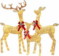 Christmas Reindeer Family Yard Decoration