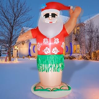 7 Ft Christmas Santa Claus Inflatable Yard Decoration