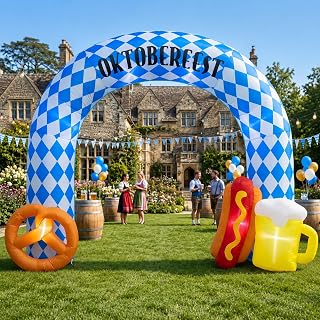 7.5FT Holiday Archway Inflatable Yard Decoration