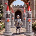 6.2 FT Holiday Inflatable Yard Decoration 4 Pack