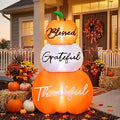 6FT Fall Pumpkin Inflatable Yard Decoration
