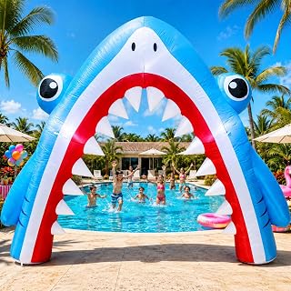 8.2 Ft Holiday Archway Inflatable Yard Decoration