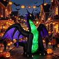 8 FT Halloween Dragon Inflatable Yard Decoration