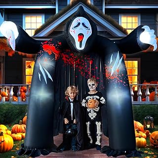 10 FT Halloween Ghost Inflatable Yard Decoration